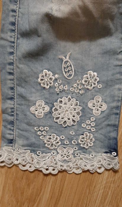 Джинсы капри, новые, Турция