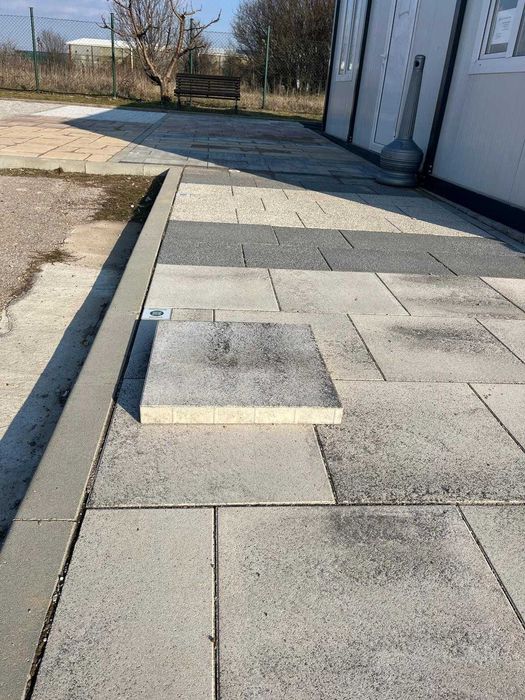 Umbriano плоча 50х50х5см Semmelrock, цвят: светъл гранит