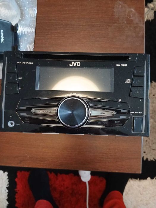 Player auto JVC KW-R520 - USB, AUX, CD, FLAC
