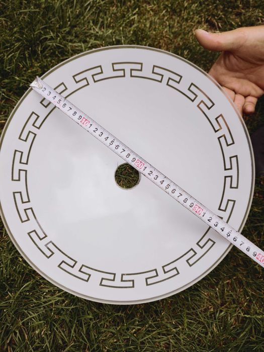 Стъклен плафон за висяща лампа