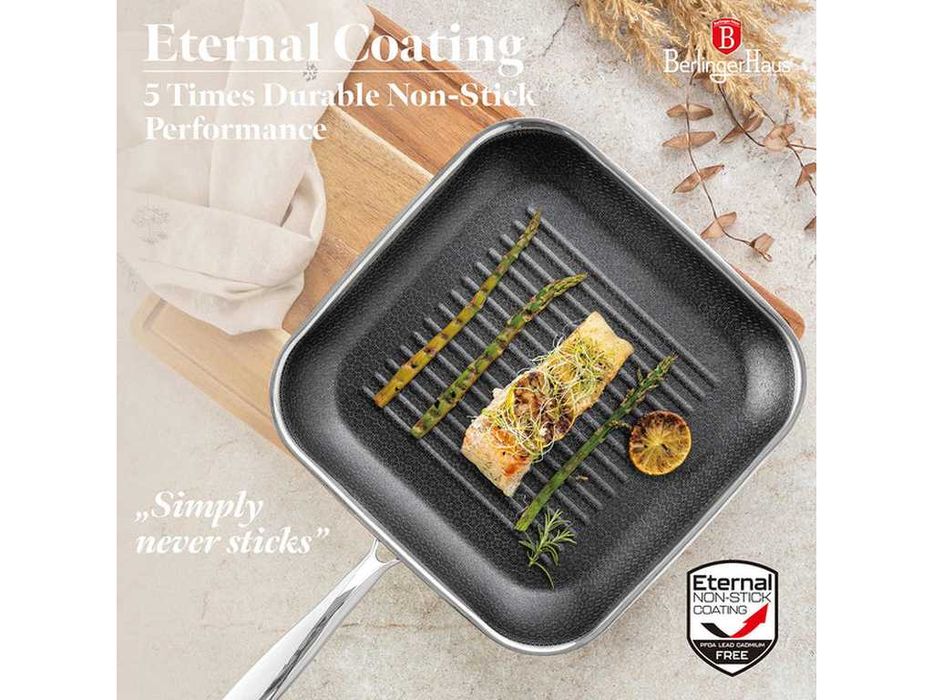 НОВИ! Грил тиган 28см Berlinger Haus ETERNA