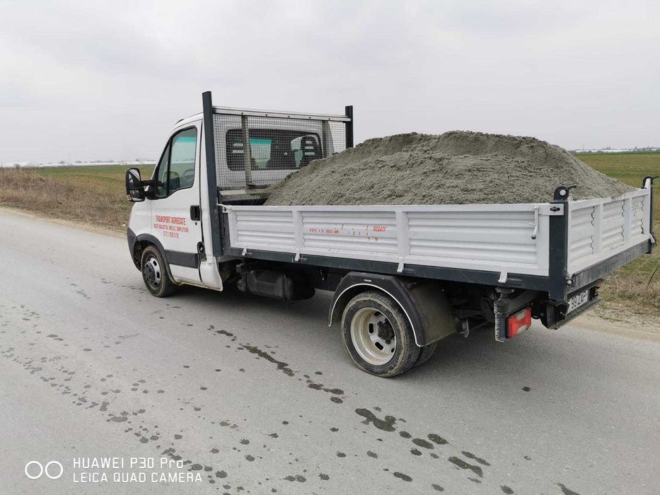 Transport NISIP/BALASTRU/PAMANT in zona Bucuresti Ilfov si Giurgiu