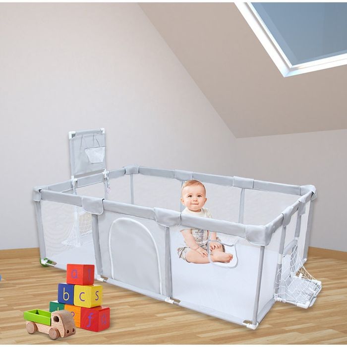 Кошара за игра/включва баскетболен кош и футболна врата 235х129х66см