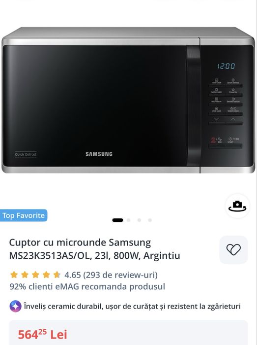 Cuptor cu microunde Samsung