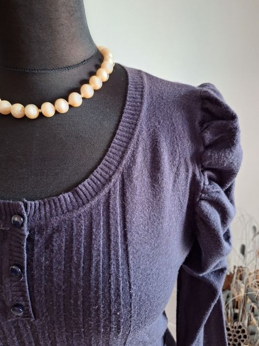 Rochie tricotata bleumarin M