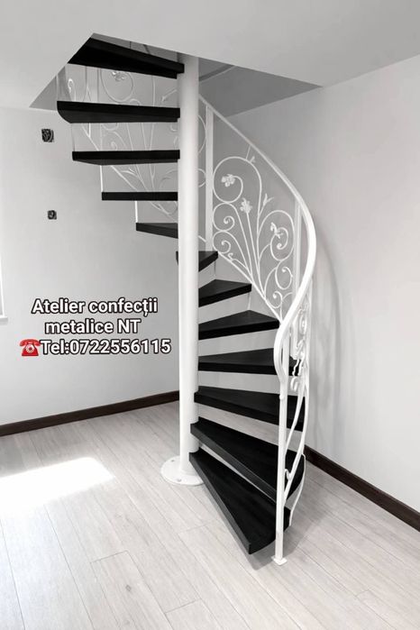 Scări Spirală interoare / exterioare