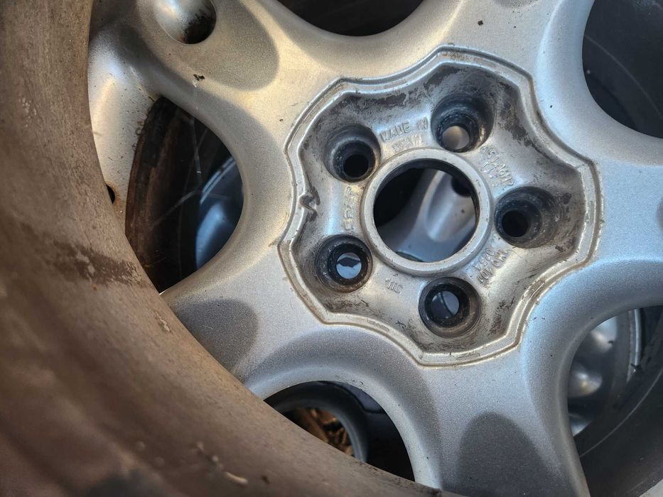 Vand jante aliaj GOLF4, BORA, OCTAVIA, SEAT 5x100 pe 16" 750lei setul