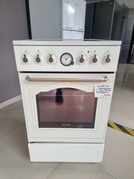 НОВА Ретро печка Gorenje GECS5B70CLI Classico | 3г. Гаранция | Внос от Германия