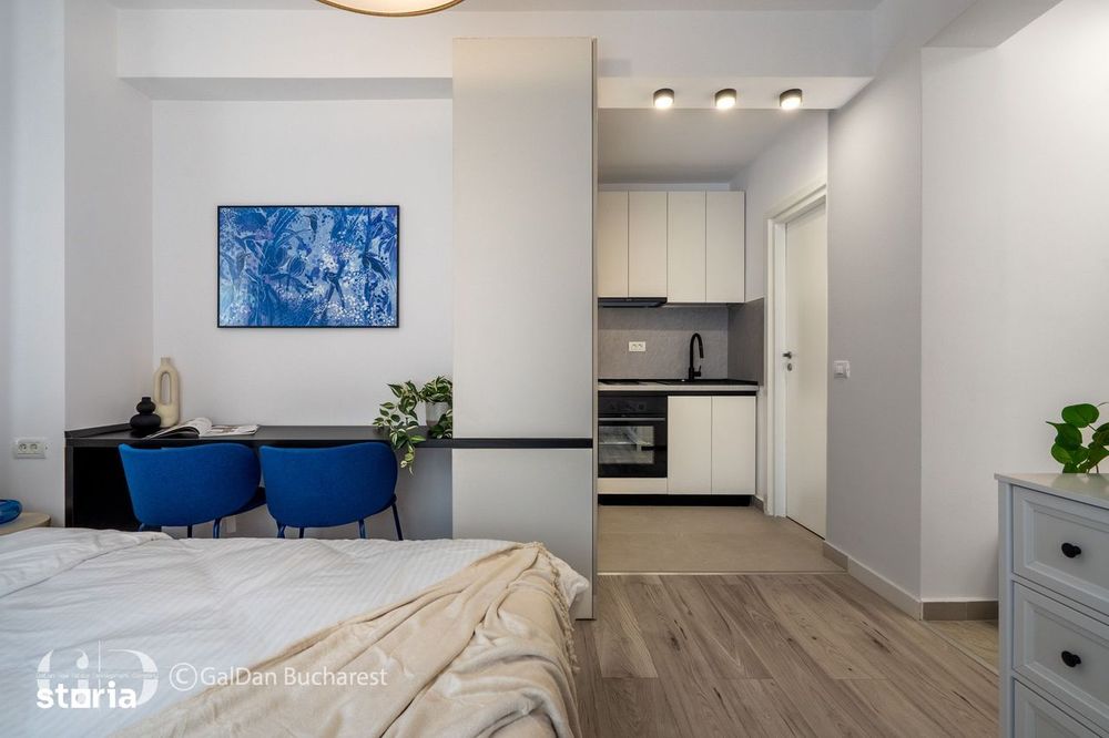Studio modern | A.Xenopol | Centrala proprie | GalDan Apartments