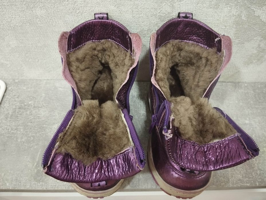 Ботинки зимние детские