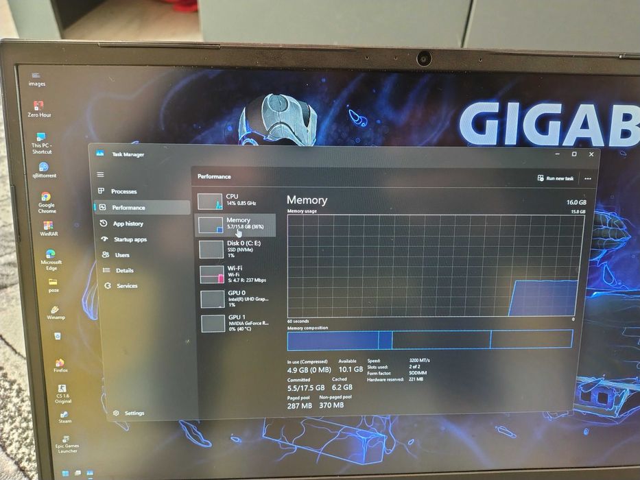 laptop gigabyte g5 kc