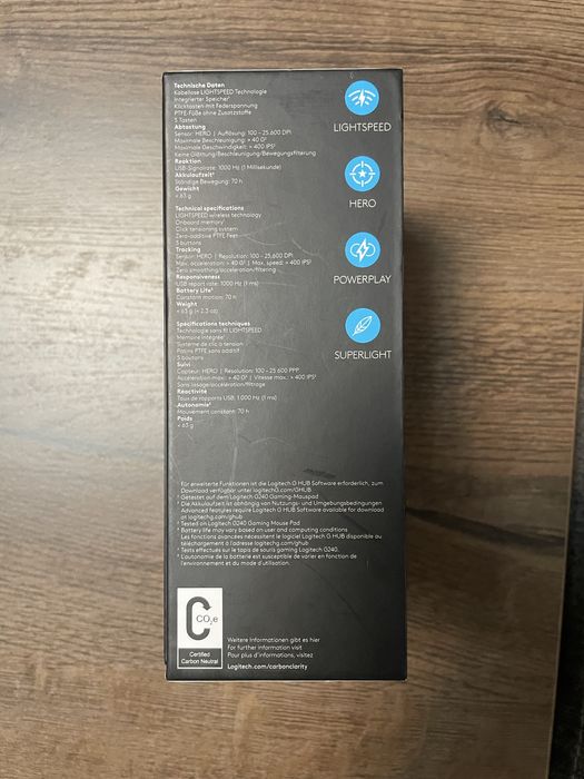 Продавам Logitech G PRO X superlight (red)