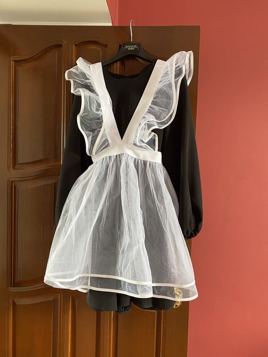 Продам фартук школьный с платьем