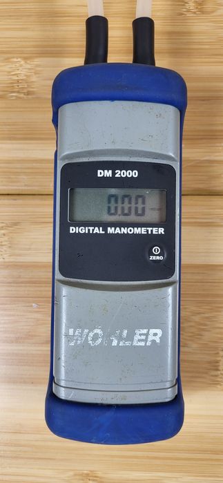 Analizor gaze wohler 450 la fel cu testo si  manometru gaz