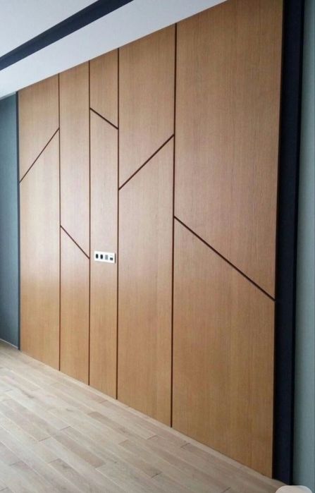 Установка бамбуковых панели