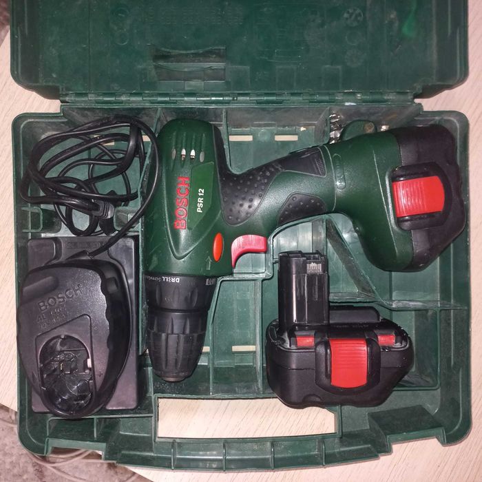 Autofiletanta Bosch PSR 12 cu 2 acumulatori litiu-ion