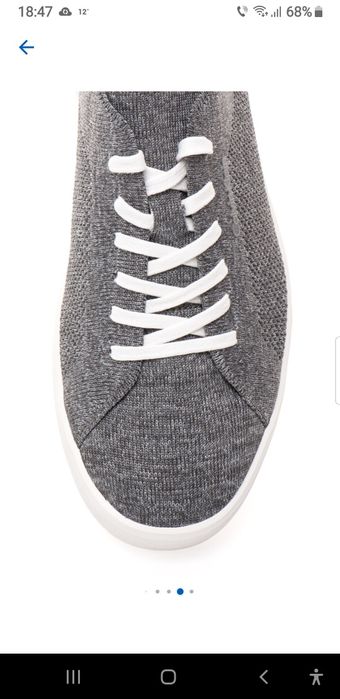 Nou.    Calvin Klein pantofi sport gri melange Ion