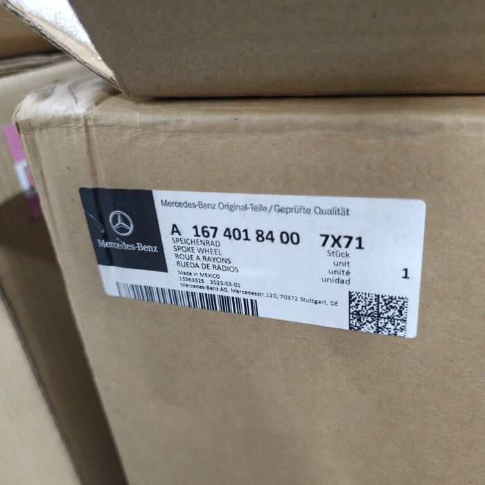 22 цола нови оригинални  джанти  Mercedes GLS 63 AMG X167