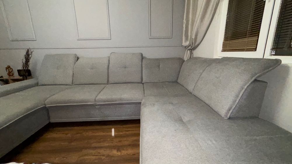 П-образен диван с гаранция