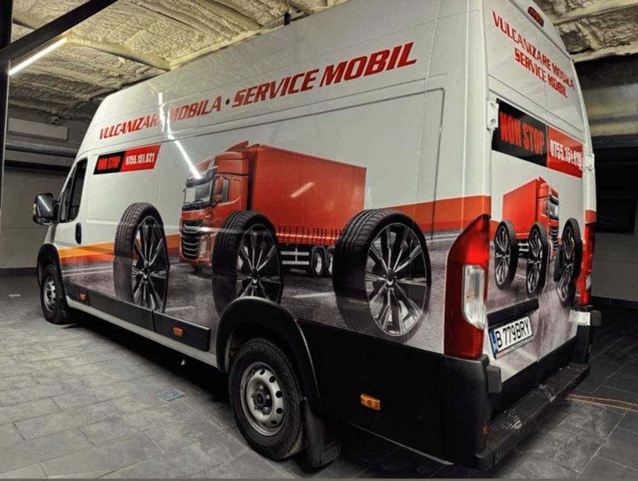 Vulcanizare mobila non-stop camioane si autoturisme