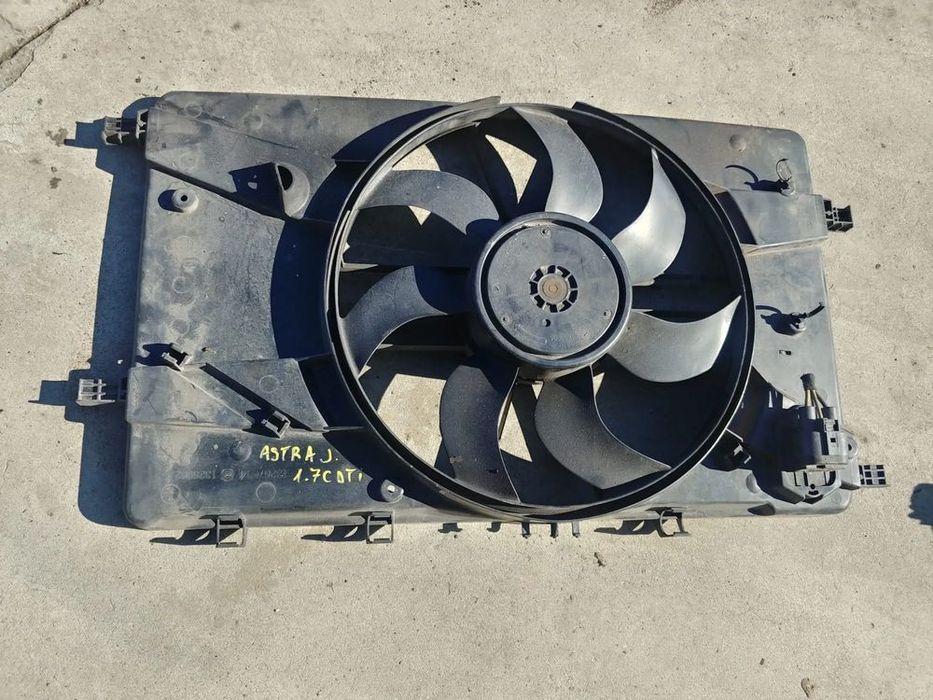 electroventilator 1.7 cdti opel astra j 52430298 13289627 13267634