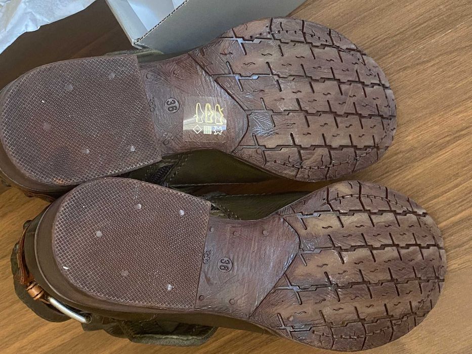 Боти естествена кожа Orange Label