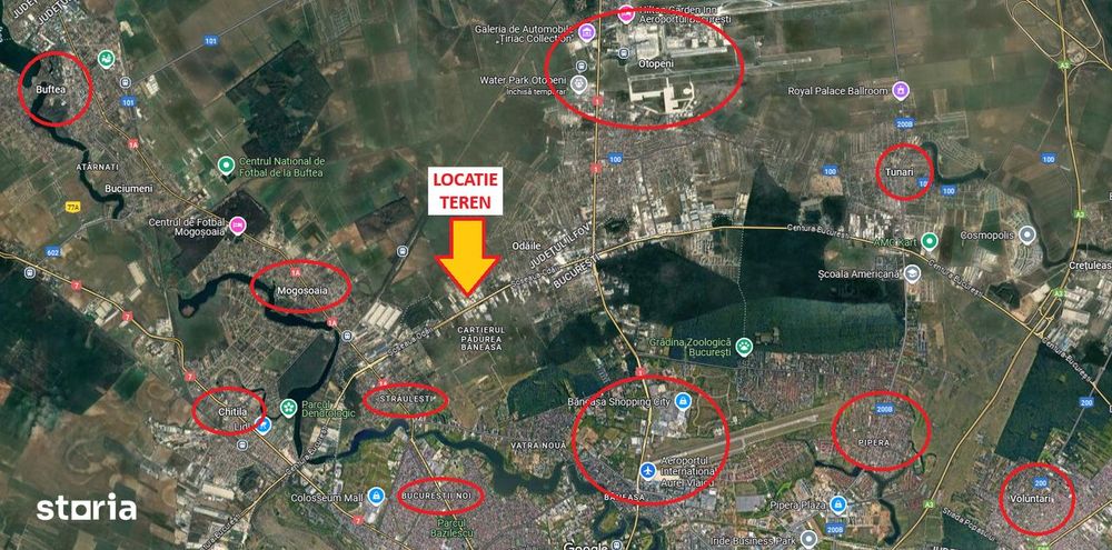 Teren 7.000 MP | Otopeni | Centura Bucuresti | Oportunitate Investitie
