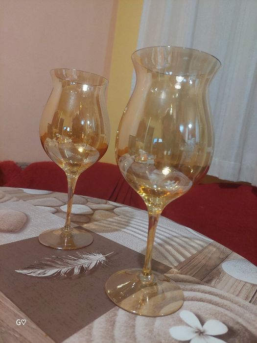 Кехлибарени чаши 6 броя