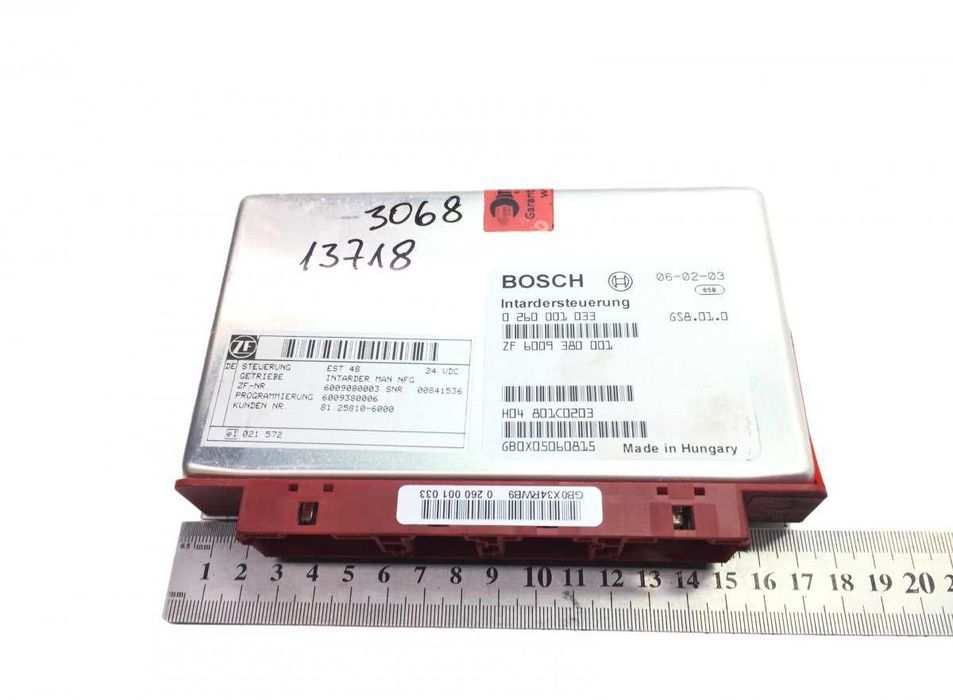CALCULATOR RETARDER pentru camion MAN 4, TGA (1999-2009), 2006