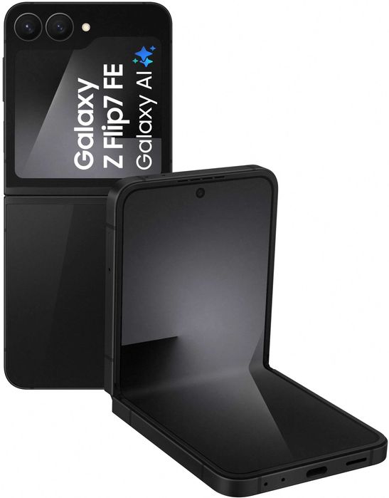 НОВ! Samsung Galaxy Z Flip 7 FE 5G 256GB White / Black 2г. Гаранция!