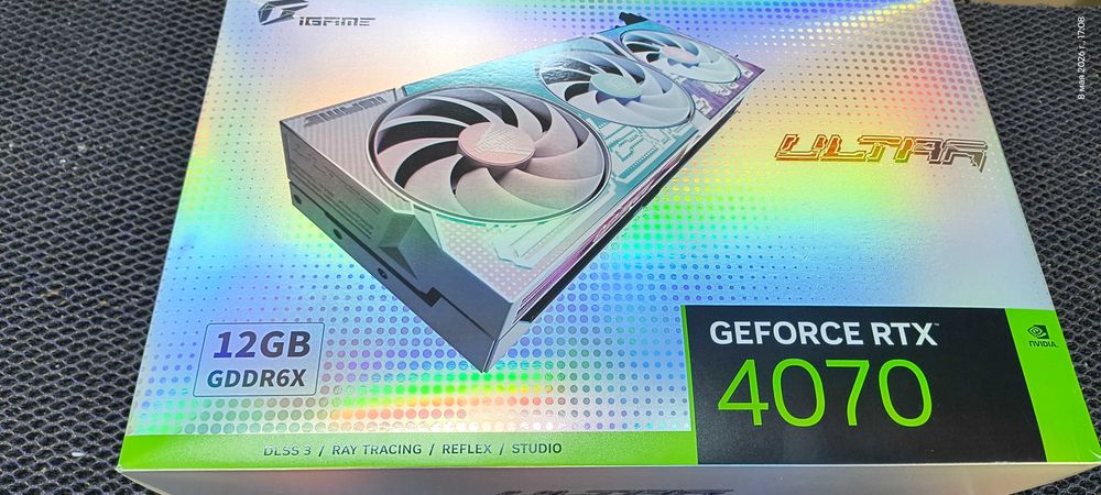 Новая RTX 4070 OC-12 гб