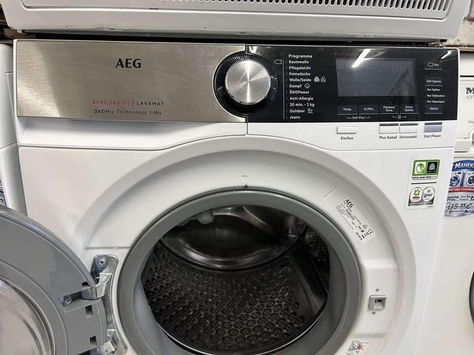 Пералня AEG 8000 OKOMix 8кг A+++
