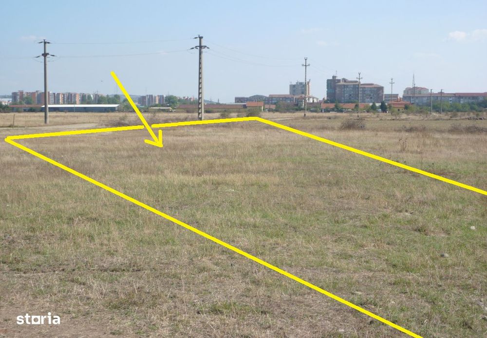 Vand teren intravilan Iosia (Oradea) 4 200 mp sau 2 100 mp