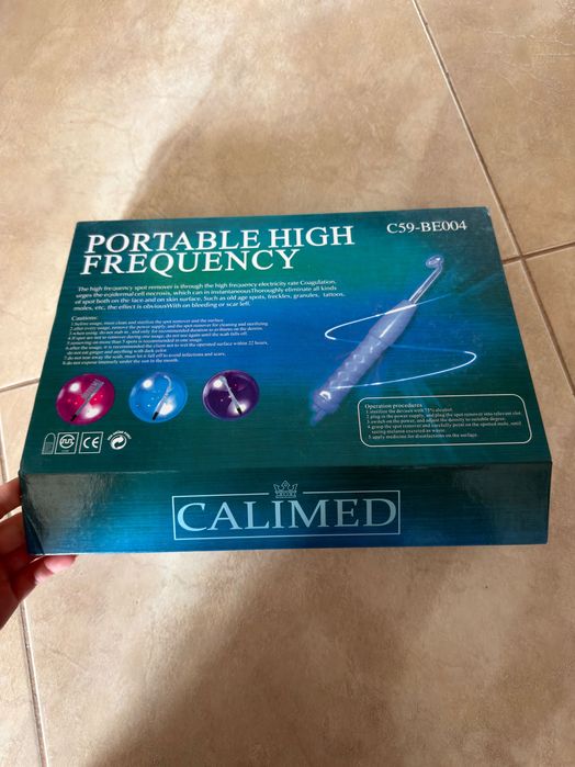 Electroderm cosmetic portabil cu 4 electrozi, Hggzeg