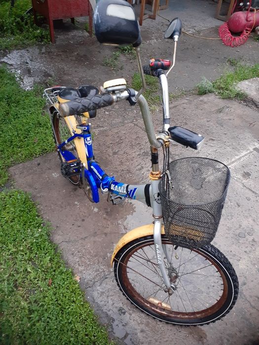 Велосипед без рамки Камма