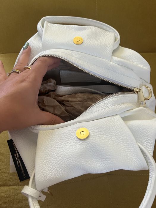 Geantă nouă Versace 19V69 Dollaro Bianco – originală, cu etichetă