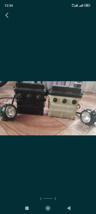 Продам два шахтерских фонорика