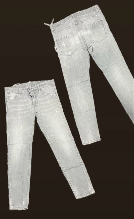 Продавам запазени дънки Dsquared и Zara