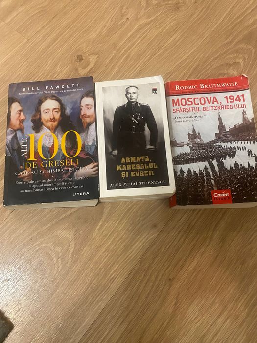 Trei cărți istorie