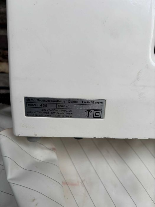 Шевна машишна Privileg 435 алуминиев корпус