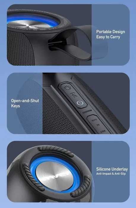 Awei Y370 колонка почти новая отличный громкий звук и басы