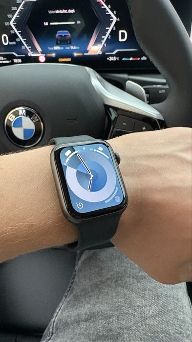 Ceas Apple Watch Series 4 Black, cu e-Sim, 99%, stare buna