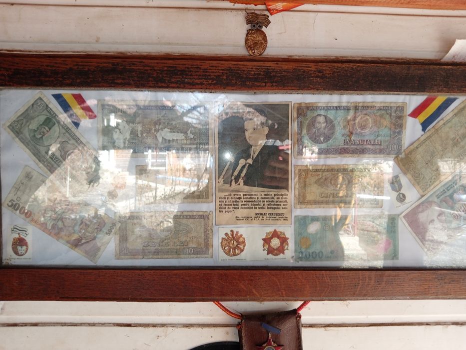 Tablou cu bancnote vechi ptr colecționari!!!