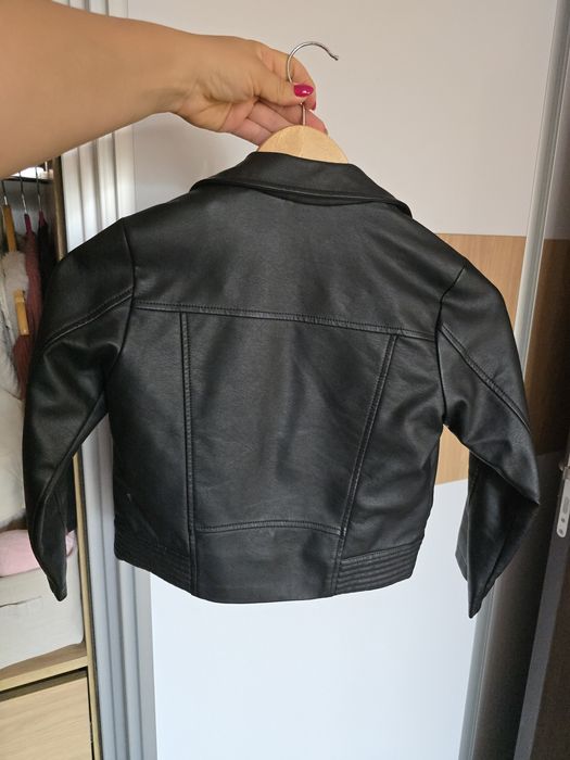 Детско кожено яке за момиче