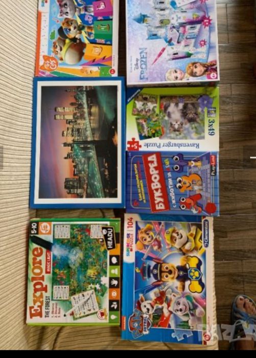 Пъзели, забавни игри за деца