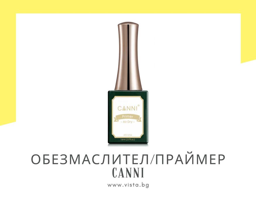 Професионален обезмаслител/праймер CANNI – 16 мл.