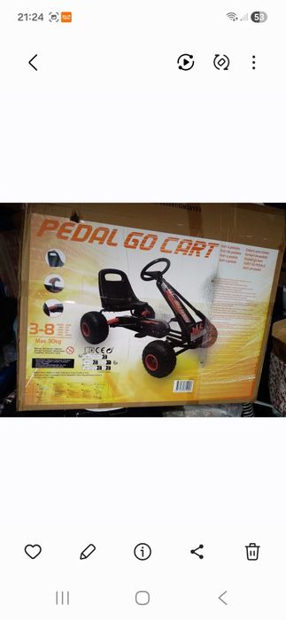 Kart de vanzare  vârstă 4 9 ani