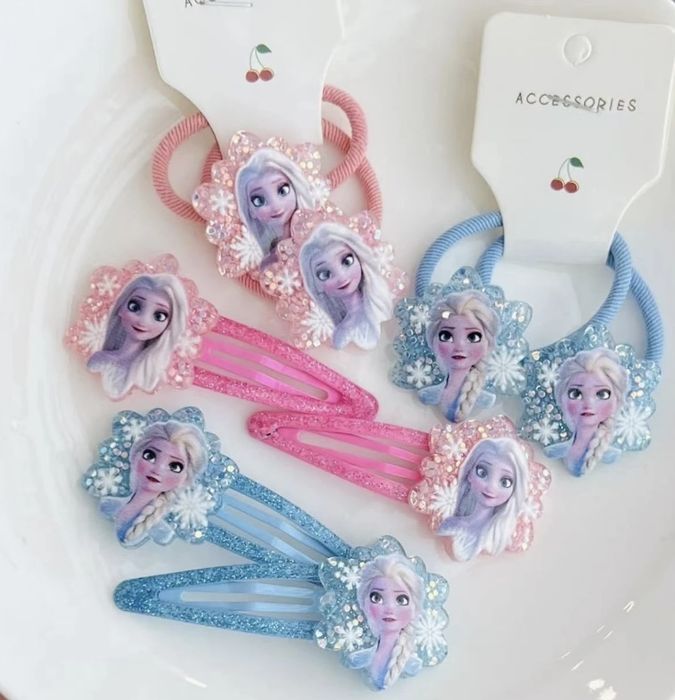 Набор заколок Эльза.