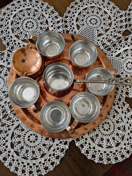 Меден сервиз за кафе от 9части