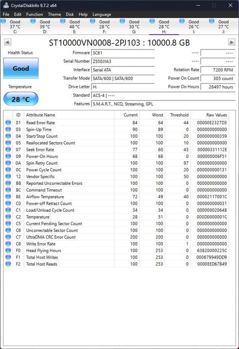 2бр. HDD Seagate IronWolf 10TB с до 2г. гаранция